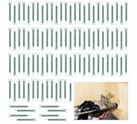 AFASOES 100 Pcs Canulas para Pegamento Dos Componentes, Cánula Mezcladora Bicomponente para Plastico, Pistola Bicomponente 50ml, Tubo de Mezcla AB