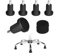 AFASOES 5 Pcs Patas Fijas para Silla de Oficina Patas Fijas Silla 11mm 60mm Base Silla Gaming Patas Silla Gamer Patas Silla Escritorio para Silla Oficina Silla Gaming para Sustituir Las Ruedas Viejo