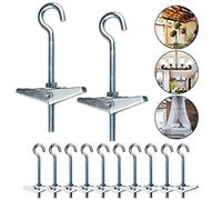 AFASOES Gancho de Techo para Lampara M5 Ø12 - Soporte de Escayola para TV