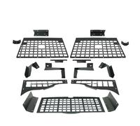 AFBGHLKMB Coche Cubierta Carga Maletero Organizador Modular Maletero para Jeep para Wrangler JK 2 Puertas Techo Rígido 2007-2017 Red Carga Portaequipajes Ahorra Espacio