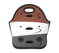 AFBQOPL Bolsas de almuerzo We Bare Anime Bears, bolsa de almuerzo aislada, reutilizable, portátil, para exteriores, oficina, picnic, 11 x 11.4 x 5.5 pulgadas