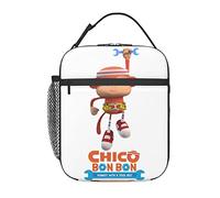 AFBQOPL Chico Anime Bon Bon - Lonchera térmica reutilizable portátil para exteriores, oficina, picnic, 25,4 x 10,2 x 20,3 cm