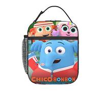 AFBQOPL Chico Anime Bon Bon - Lonchera térmica reutilizable portátil para exteriores, oficina, picnic, 25,4 x 10,2 x 20,3 cm
