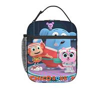 AFBQOPL Chico Anime Bon Bon - Lonchera térmica reutilizable portátil para exteriores, oficina, picnic, 25,4 x 10,2 x 20,3 cm