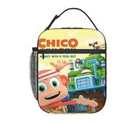 AFBQOPL Chico Anime Bon Bon - Lonchera térmica reutilizable portátil para exteriores, oficina, picnic, 25,4 x 10,2 x 20,3 cm