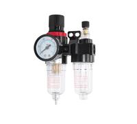 AFC2000 1/4 Compresor de aire separador de agua aceite filtro regulador trampa aerógrafo válvula reductora de presión (AFC-PC6-02)