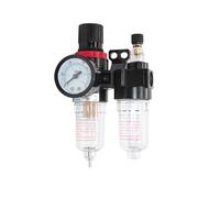 AFC2000 1/4 Compresor de aire separador de agua aceite filtro regulador trampa aerógrafo válvula reductora de presión (AFC2000)
