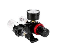 AFC2000 1/4 Compresor de aire separador de agua aceite filtro regulador trampa aerógrafo válvula reductora de presión (AFC-PC1402)