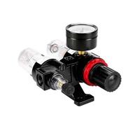 AFC2000 1/4 Compresor de aire separador de agua aceite filtro regulador trampa aerógrafo válvula reductora de presión (AFC-PC1402)