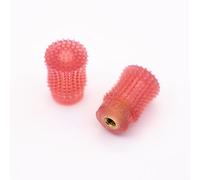 AFCAHEH 1 par de Extremos de cardán M4 for Joystick, Cubierta de Control Remoto for Drones RC, Accesorios de protección de balancín for Boxer RadioMaster TX16 X12S(M4 Red)