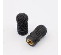 AFCAHEH 1 par de Extremos de cardán M4 for Joystick, Cubierta de Control Remoto for Drones RC, Accesorios de protección de balancín for Boxer RadioMaster TX16 X12S(M4 Black)