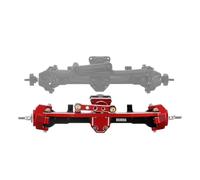 AFCAHEH CNC Aluminum Front Rear Axles 4mm Extended Set for 1/24 RC Crawler Axial SCX24 C10 Jeep JLU Gladiator Bronco Upgrade Parts(Gelb)