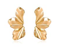 AFCJLTO Pendientes Ajustables Dorados Aretes Colgantes Geométricos Rectangulares - Joyas Para Mujer