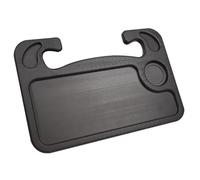 AFCSBH Mesa para Volante de Coche para Opel Zafira (A-D 1999-2025 2026), Bandeja Portátil para Ordenador y Comida, Soporte Doble Cara con Posavasos y Ranura para Bolígrafo,Black