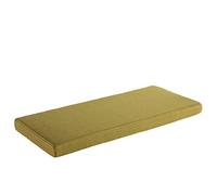 AFEBOO Cojín para banco de 2/3 plazas para interiores y exteriores, cojín para asiento de columpio, suave, lavable, antideslizante, para patio, cocina, comedor, columpio (verde, 125 x 50 x 5 cm)