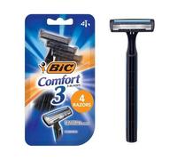 Afeitado Cómodo 3 Afeitadoras Para Hombres 4 Cada Una (Piel Sensible) De Bic