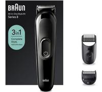 Afeitadora Braun All in One 3 en 1 Style Kit Series 3/ con batería/ 2 Accesorios