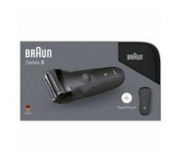 Braun Series 3 300s Máquina de afeitar de láminas Recortadora Negro
