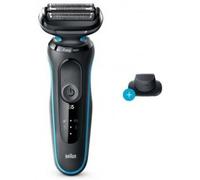 Braun Series 5 50-M1200s Afeitadora Eléctrica Hombre de Lámina con Recortadora de Precisión, Uso en Seco y Mojado, Recargable, Inalámbrica, Menta