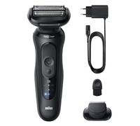Braun Serie 5 Afeitadora Eléctrica, Hasta 50 Minutos, Cabezal de Recortadora de Precisión, Wireless para Hombre, Afeitadora en Húmedo y Seco, 100% Impermeable, 52-N1200S, Negro