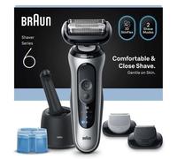 Afeitadora Braun Series 6 62-S7650cc Plata con Centro SmartCare y 2 Accesorios