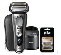 Afeitadora Braun Series 9 Pro 9465cc láminas 60 min recargable negro plata