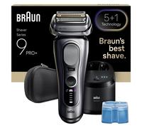 Afeitadora Braun Series 9 Pro+ 9667CC láminas plata recargable premium
