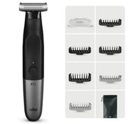 Afeitadora Braun Wet and Dry Serie X XT5200/ con Batería/ 6 Accesorios