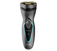 Cecotec Afeitadora Rotativa Bamba PrecisionCare Titanium PerfectCut. 8 W, Cuchillas de Acero Inox, Recubrimiento de Titanio, Cabezal 3D, Batería de litio, Autonomía 40 min