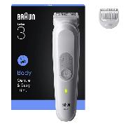 Afeitadora corporal Braun Series 3 80789709 gris claro mojado y seco