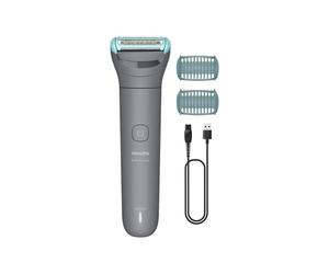 Afeitadora Corporal Philips Bodygroom BG3480/15 Inalámbrica 80min Seco y Mojado 2 Peines