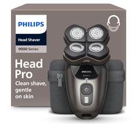 Afeitadora de cabeza Philips Serie 9000 Pro - Afeitadora de cabeza para hombres y mujeres, cabezal flexible 360°, cuchillas ComfortCut para un afeitado apurado y suave, modelo HS9980/15