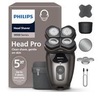 Afeitadora de cabeza Philips Serie 9000 Pro - Afeitadora de cabeza para hombres y mujeres, cabezal flexible 360°, cuchillas ComfortCut para un afeitado apurado y suave, modelo HS9980/15