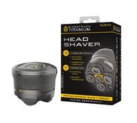 Afeitadora de cabeza y rostro recargable para hombres