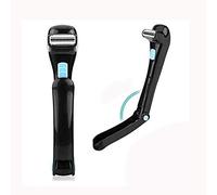 Afeitadora de Espalda para Hombre Back Shaver Depilación para Hombres Corporal Maquinilla en Húmedo o en Seco, con Mango Plegable Fácil de Usar y Sin Dolor