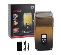 Afeitadora de Láminas de Triple Hoja, Afeitadora Eléctrica, Afeitadora Eléctrica Inalámbrica Multifunción de Alta Velocidad Y Potente Motor para Hombres, Afeitadora de Cabeza Calva Cerrada, Afeitadora