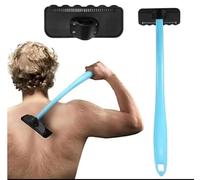 Afeitadora de mango largo para hombres y mujeres, cuchillo de afeitar, afeitadora de espalda, depilación completa del cuerpo, cortadora de pelo de espalda, cuerpo y piernas