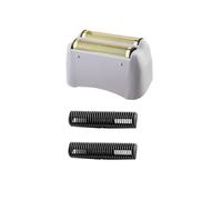 Afeitadora de papel de aluminio de repuesto para afeitadora Andis modelo TS-1 TS-2 17150 17200 17235 Pro, sustituye a #17155 17160 17280 papel de aluminio y cuchillas, piezas de cabeza de afeitadora