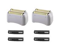 Afeitadora de papel de aluminio de repuesto para afeitadora Andis modelo TS-1 TS-2 17150 17200 17235 Pro, sustituye a #17155 17160 17280 papel de aluminio y cuchillas, piezas de cabeza de afeitadora