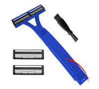 Afeitadora de pelo de espalda | Afeitadora de espalda | Herramienta de depilación de piernas de cuerpo completo | Cortadora de aseo personal impermeable para afeitado de piel sensible y corte de