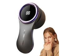 Afeitadora de pelusa para ropa, pantalla digital, desfuzzer de tela, portátil, para ropa, alfombra, suéter, guantes, dormitorio, sofá, lavandería
