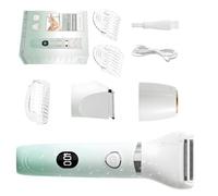 Afeitadora eléctrica 3 en 1 recargable por USB, para cara, cejas, cuerpo, recortadora de bikinis portátil