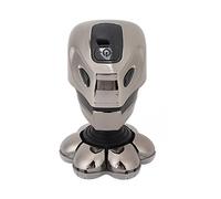 Afeitadora Eléctrica 5 en 1, Carga USB, Ergonómico, Portátil, Cepillo de Limpieza Facial, Recortador de Cabello, Kit de Cuidado con Peine Guía para Hombres, Mujeres, para Viajes a Casa