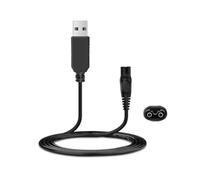 Afeitadora Eléctrica, Cargador De Corriente USB, Portátil De Viaje, 15V, 1m, Cable De Carga USB for Máquina De Afeitar, Compatible Con Philips, Reemplazo HQ8505