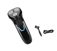 Afeitadora eléctrica de bolsillo para hombre con recarga de pelo facial, textura, perfecta para viajes de negocios y gimnasio, carga USB, afeitadora para hombres
