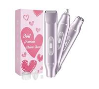 Afeitadora eléctrica multifuncional para recortar el vello facial y el cuerpo y para hombres y mujeres