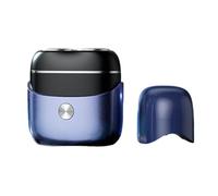 Afeitadora eléctrica para hombre para cara y patillas, recortadora de barba de doble cabeza con mango antideslizante eficiente, diseño moderno eléctrico