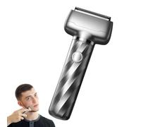Afeitadora eléctrica para hombres | Cortadora de afeitar eléctrica - Uso húmedo y , cortapelos faciales impermeable, maquinillas de afeitar recargables para hombres, maquinillas de afeitar