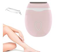 Afeitadora Eléctrica para Mujeres, Máquina de Afeitar Eléctrica para Mujeres, Recortadora Portátil para Bikini, Piernas y Axilas con Cabeza Desmontable, Uso y Húmedo Sin Cables (Sin Pilas)