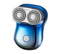 Afeitadora eléctrica pequeña, Mini afeitadora USB, Afeitadora facial portátil, afeitadora de viaje, Dispositivo de aseo compacto, Afeitadora eléctrica USB afeitadora de bolsillo, Afeitadora